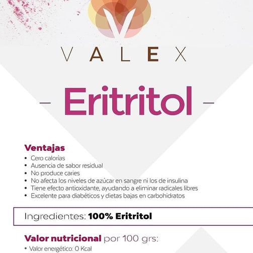 Eritritol - Empaque de 2 kg – Valex Store
